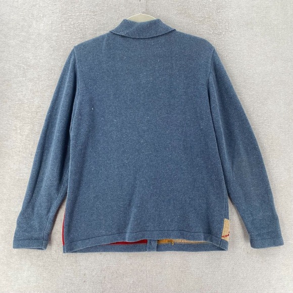 Willow Ridge Sweater Size MEDIUM Fall Farm Country Button Up Colorful - Picture 2 of 16